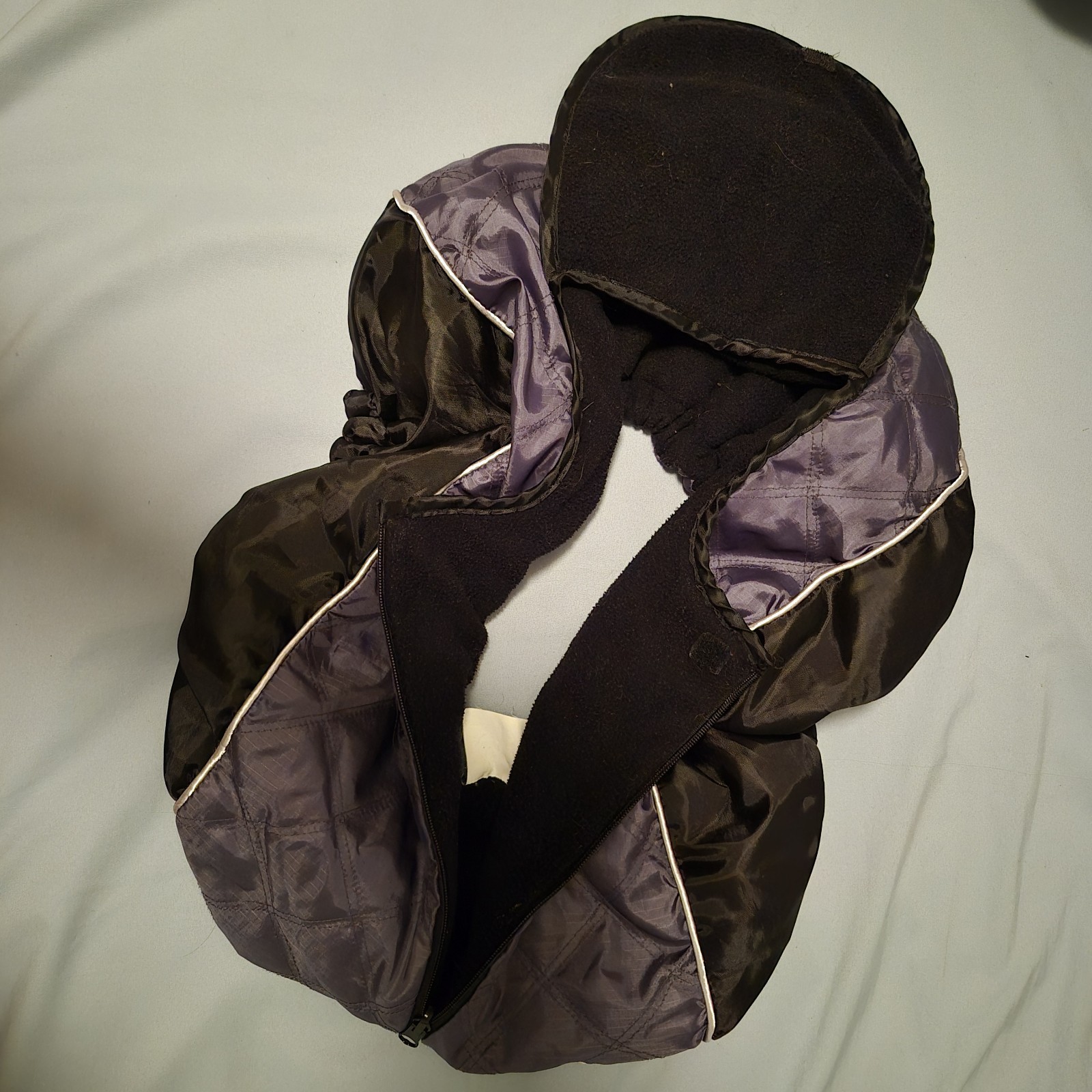 Eddie Bauer Travel Infant Baby Carrier/Car Seat Cover Winter Unisex Black Gray