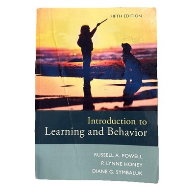 Introduction to Learning and Behavior by Symbaluk, Powell and Honey (Paperback)