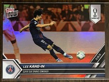 2025-26 UEFA UCL Topps NOW #4 Lee Kang-in Paris Saint-Germain ORANGE 24/25