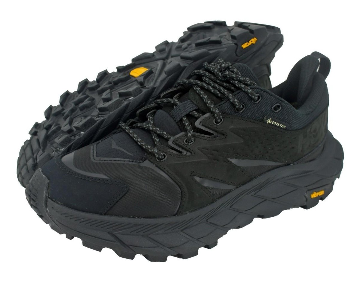 NIB Hoka One Men\'s Anacapa Low GTX Hiking Sneaker Hiking Sneakers BLACK SZ 8.5 Hoka Men main image 4