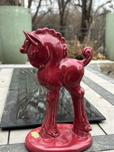 Vintage R103 Royal Haeger standing Horse 8”