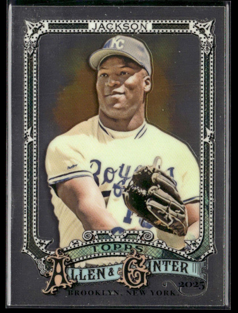 2025 Topps Allen & Ginter Bo Jackson NM Chrome