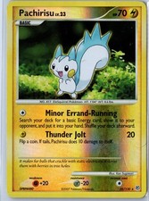 Pokemon: Diamond and Pearl Pachirisu #35/130 Reverse Holo - LP Rare .VO5 on eBay