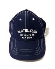 NEW POLO RALPH LAUREN RIPSTOP BALL CAP NAVY ONE SIZE