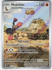 Pokemon Mudsdale 175/162 Illustration Rare Temporal Forces Pokemon Holo NM