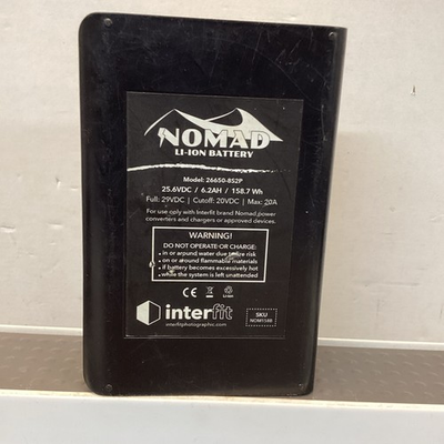 #ad Interfit Detachable Battery for Nomad Portable Battery Pack Nom158B 26650 8S2P $59.96