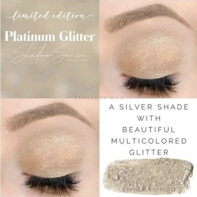 SHADOWSENSE by SeneGence Authentic Long Lasting Eyeshadow Platinum Glitter New
