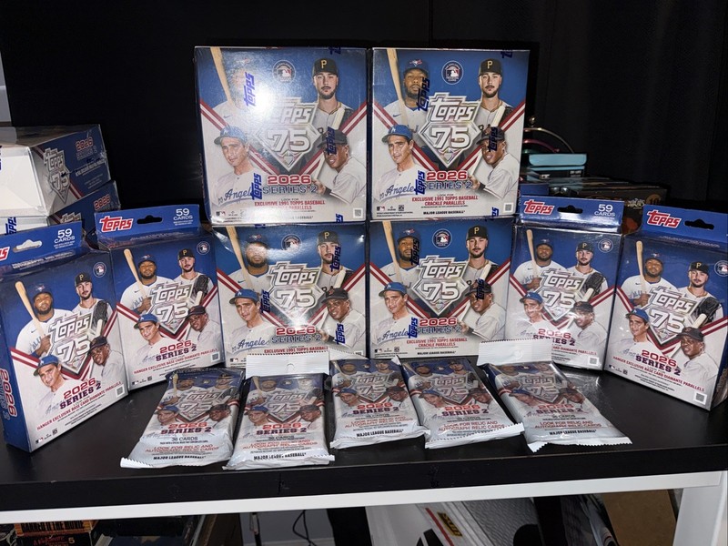 2026 Topps Series 2 Baseball MEGA BOX MLB Sealed New Super Lot!!