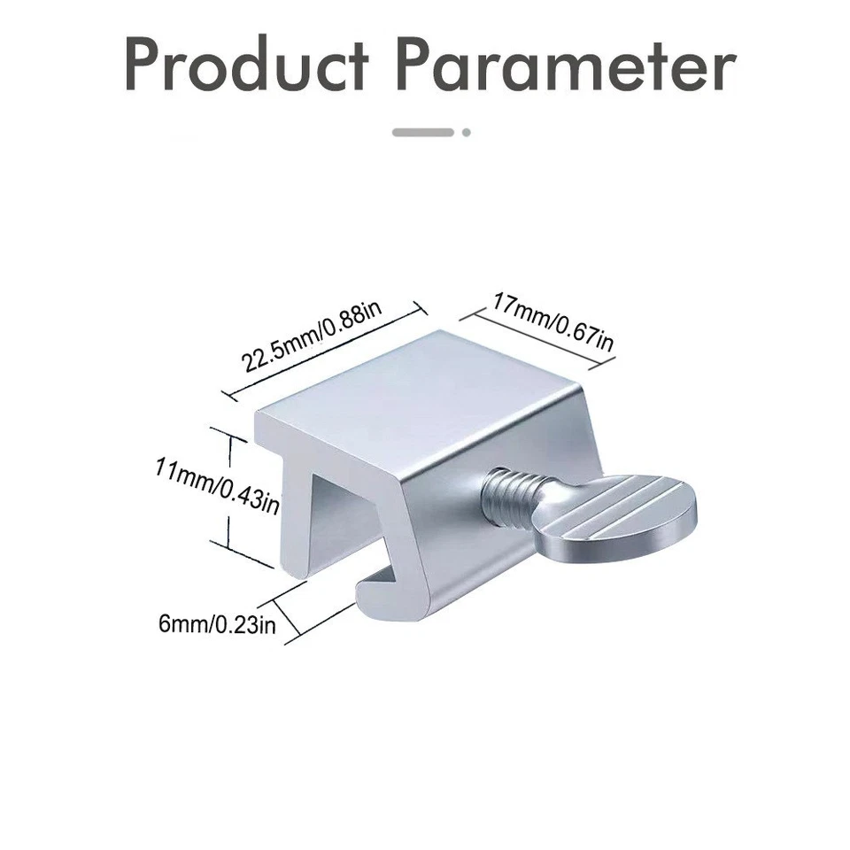 Stainless Steel Window Locks Sliding Security Safety Window Lock Stopper - Image 3 of 4