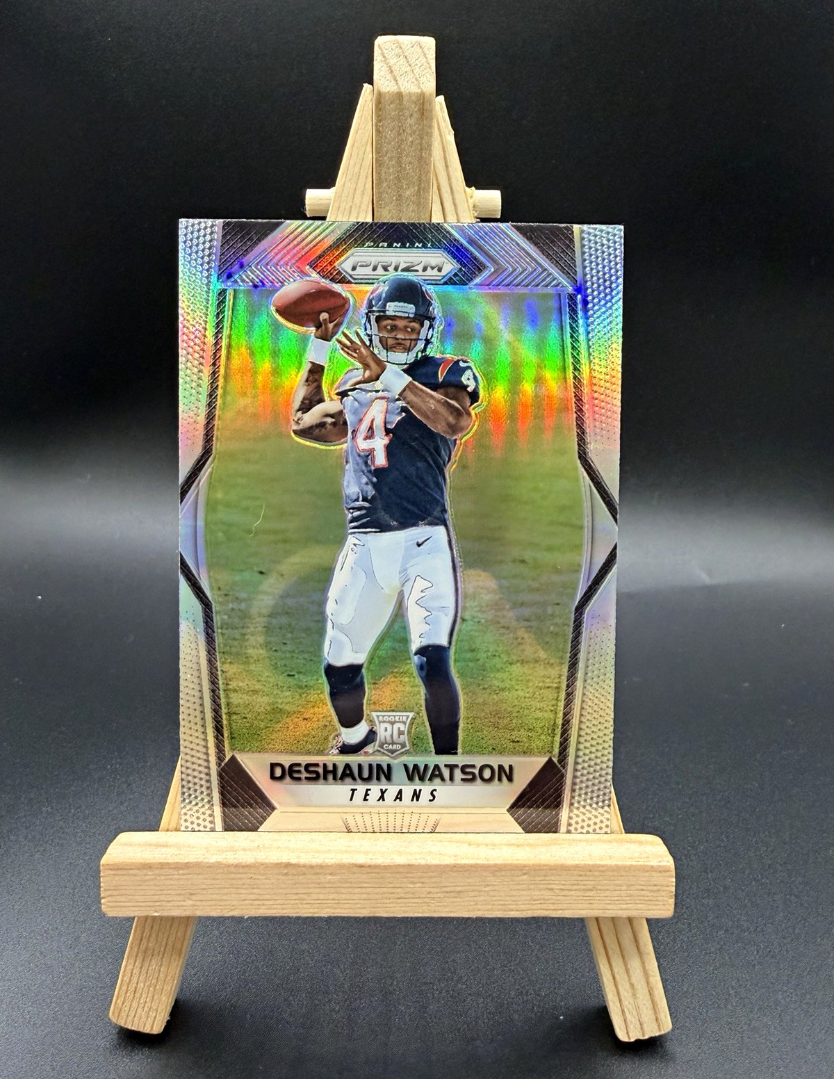 Panini Prizm 2017 Deshaun Watson Silver Prizm Rookie RC #279 Houston Texans