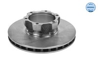 2X Meyle Bremsscheibe 015 521 2049 FüR LN1 Mercedes Vario T2 M12X1.5 B670 B668