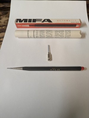 MIFA 45 Schweizer Drehbleistift mechanische Zeichnung Kupplungsbleistift runde & flache Minen