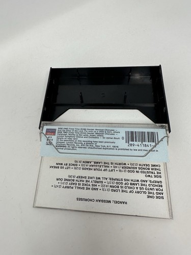 Hallelujah! : Great Choruses From Messiah (Cassette Tape, London - Viva) Rare - Picture 8 of 14