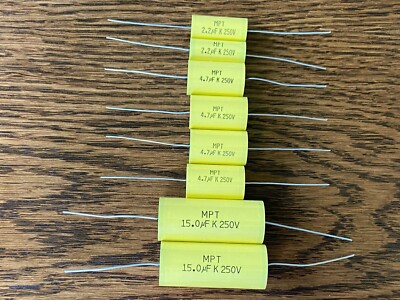 Recap Kit for Sansui SP-3500 Speaker Crossovers MPT Film Capacitors