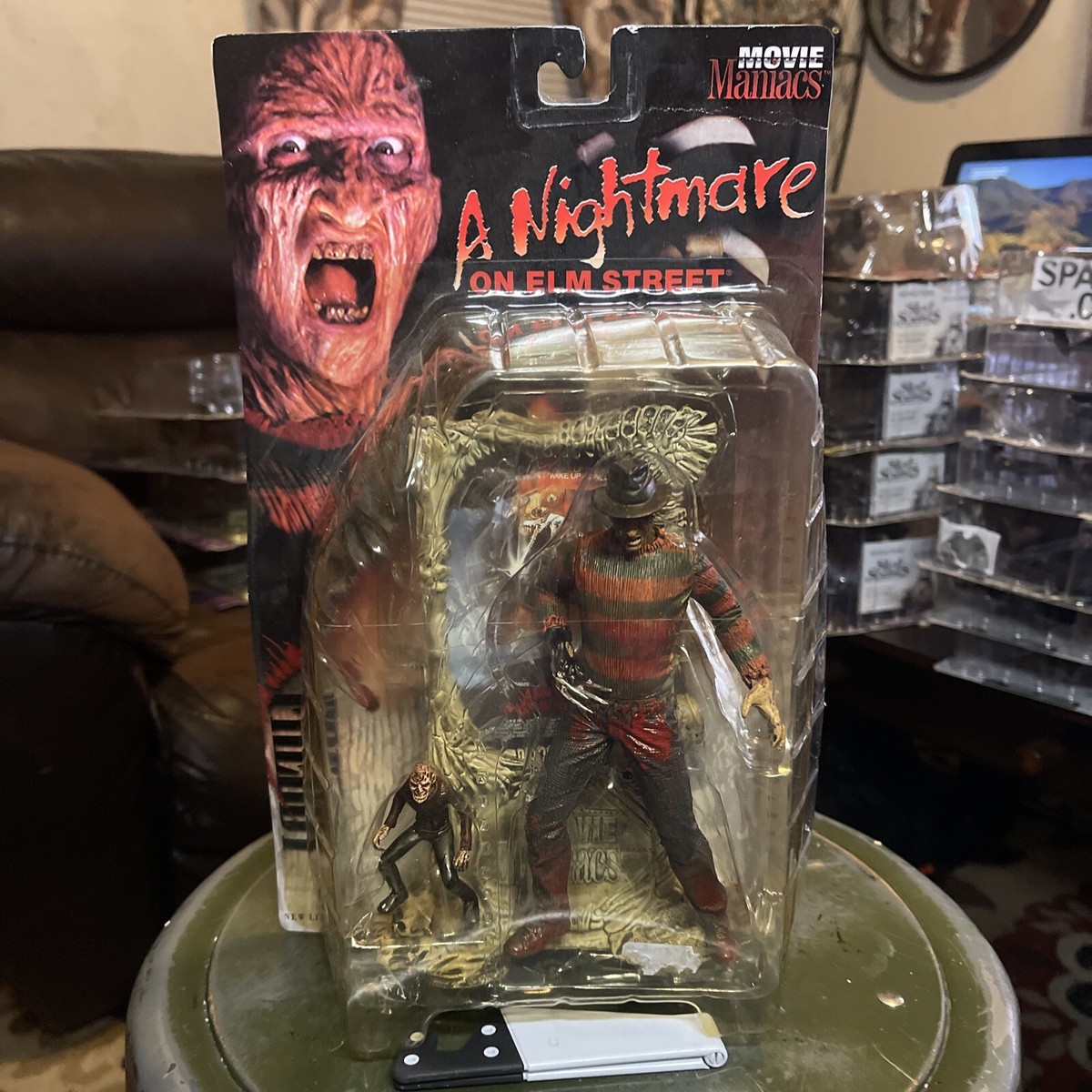 1998 McFarlane Toys Movie Maniacs 🎥 FREDDY KRUEGER 🎥 A