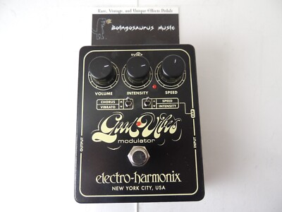 Electro Harmonix Good Vibes Modulator Chorus Vibrato Effects Pedal Free USA Ship