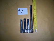 4PC  3/8" sq. DRIVE EXTENSION EXTENDER BAR SET FOR RATCHET