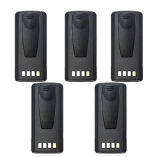 Lot 5 Li-ion Battery Compatible with PMNN4080 CP185 EP350 P145 P165 P180 Radio