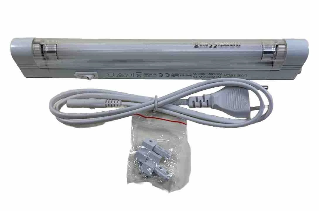 Tira de luz de enlace de cocina Lamona 267 mm T5 fluorescente debajo del armario armario 6 W