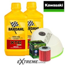 Tagliando Olio Motore Bardahl Filtro Aria Olio Kawasaki KX 250 F KXF 2004 2005