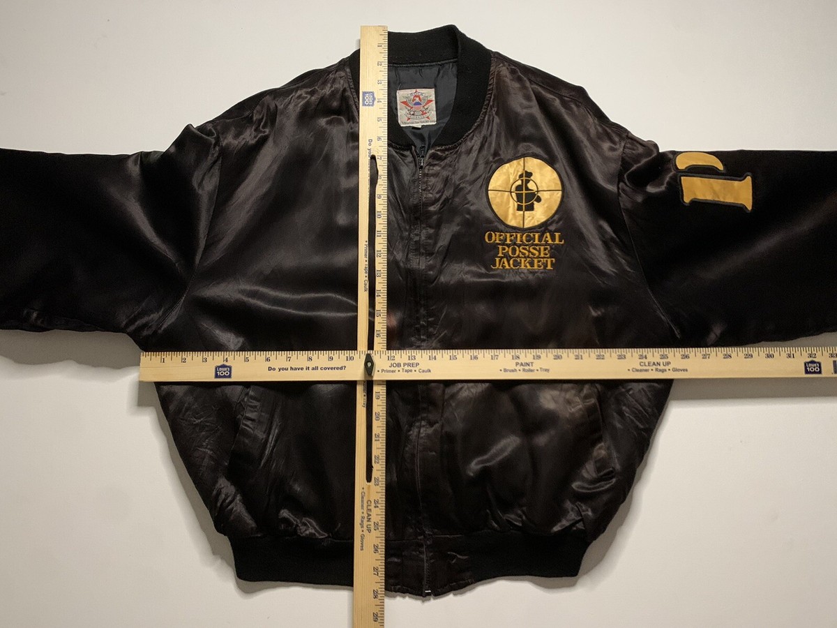 Vintage authentic Public Enemy 90s Official Posse Jacket rap Vintage authentic Public Enemy 90s Official Posse Jacket rap