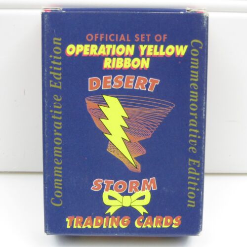 DESERT STORM IRAQ WAR - VINTAGE 1991 TRADING CARDS SET - 60 CARDS - Picture 1 of 4