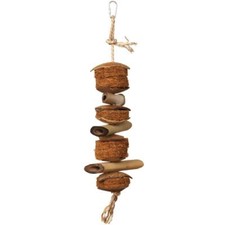 Prevue PetPrevue Hendryx 62800 Naturals Coco and Bamboo Bird Toy
