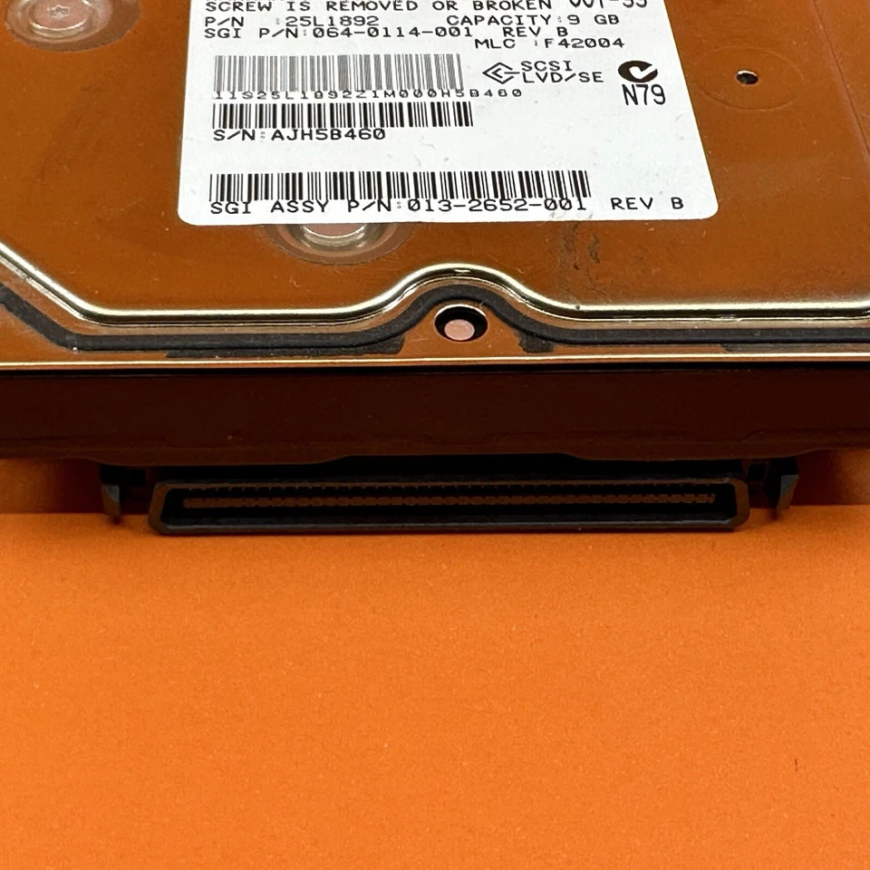 IBM Ultrastor/OEM 9Gb LVD/SE 7.2K Ultra2 SCSI DNES-318350 P/N 064-0114-001 HDD - Image 3 of 4
