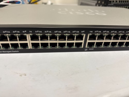 Cisco SG300-52 48-Port Gigabit Network Switch - Picture 3 of 9