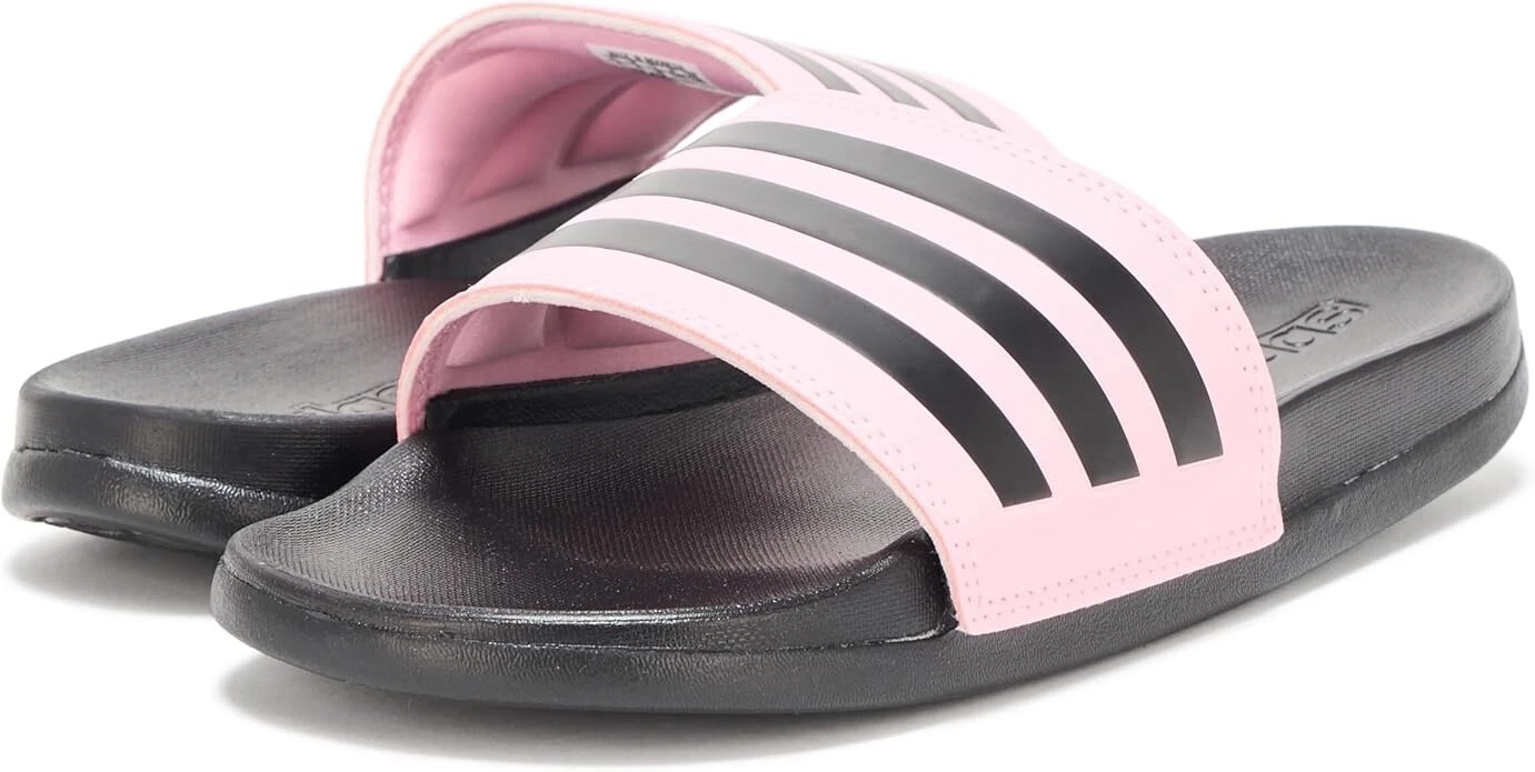 Sandali Uomo Adidas Adilette Comfort Slides Rosa Nero Uomo Taglia 11 Nuovi 11690