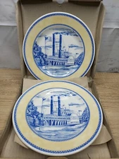 2 American Heritage Millennium Salad Plates 8 inch England Churchill Vtg