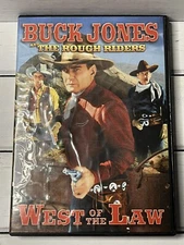 Rough Riders: West of the Law (DVD, 1942) Buck Jones. Alpha Video. USED / TESTED