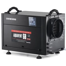 CREWORKS 130 PPD Commercial Dehumidifier for Crawl Space Basement Warehouse