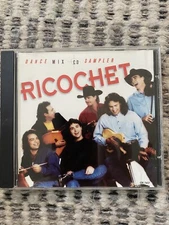  Ricochet Dance Mix CD Sampler RARE OOP DEBUT ALBUM PROMO NOT RELEASED TO PUBLIC