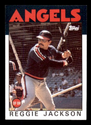 1986 Topps Baseball #700 Reggie Jackson EX/MT *d3