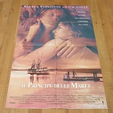IL PRINCIPE DELLE MAREE manifesto poster Nick Nolte Barbra Streisand Molo Barca