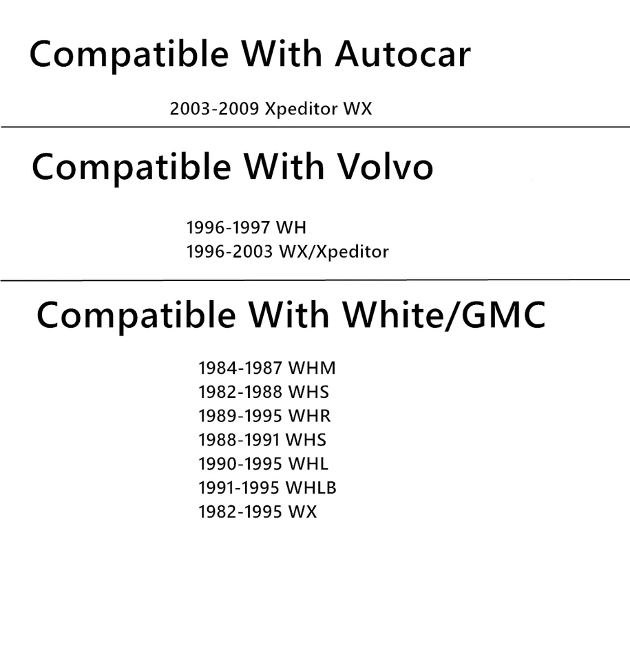 Fit Autocar Volvo White WX WH Xpeditor Passenger Right Front Windshield Glass - Image 2 of 4