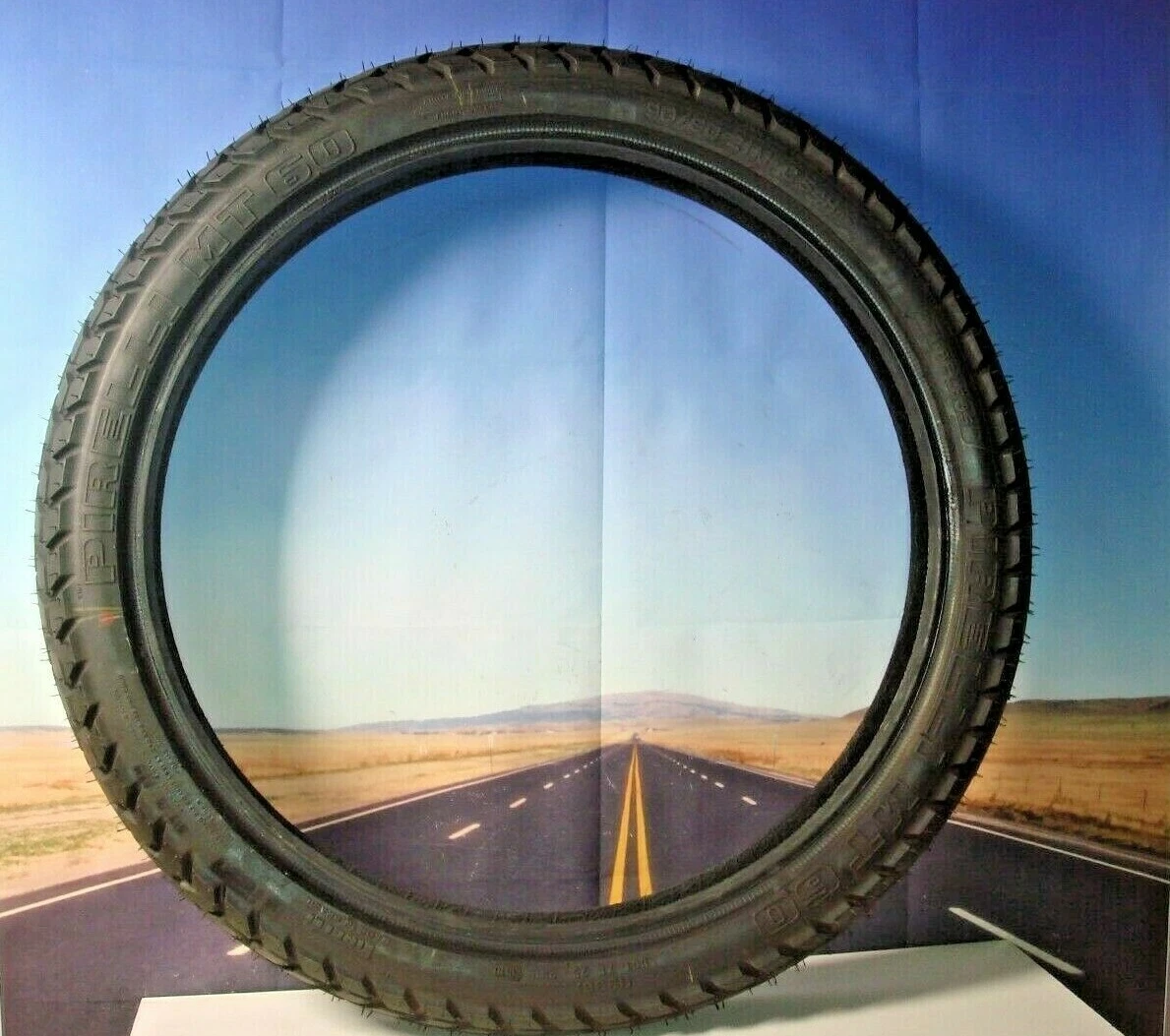 Front Tire Pirelli MT60 90 90 21 6 Ply MT60 Sem Camara Himalayan