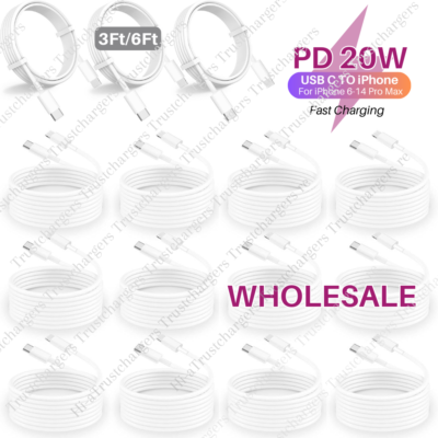 Cargador Tipo C 20w Turbo Carga Rapida Con Cable Lightning Compatible