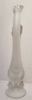 Fenton Water Lily Crystal Velvet Clear Satin Bud Vase