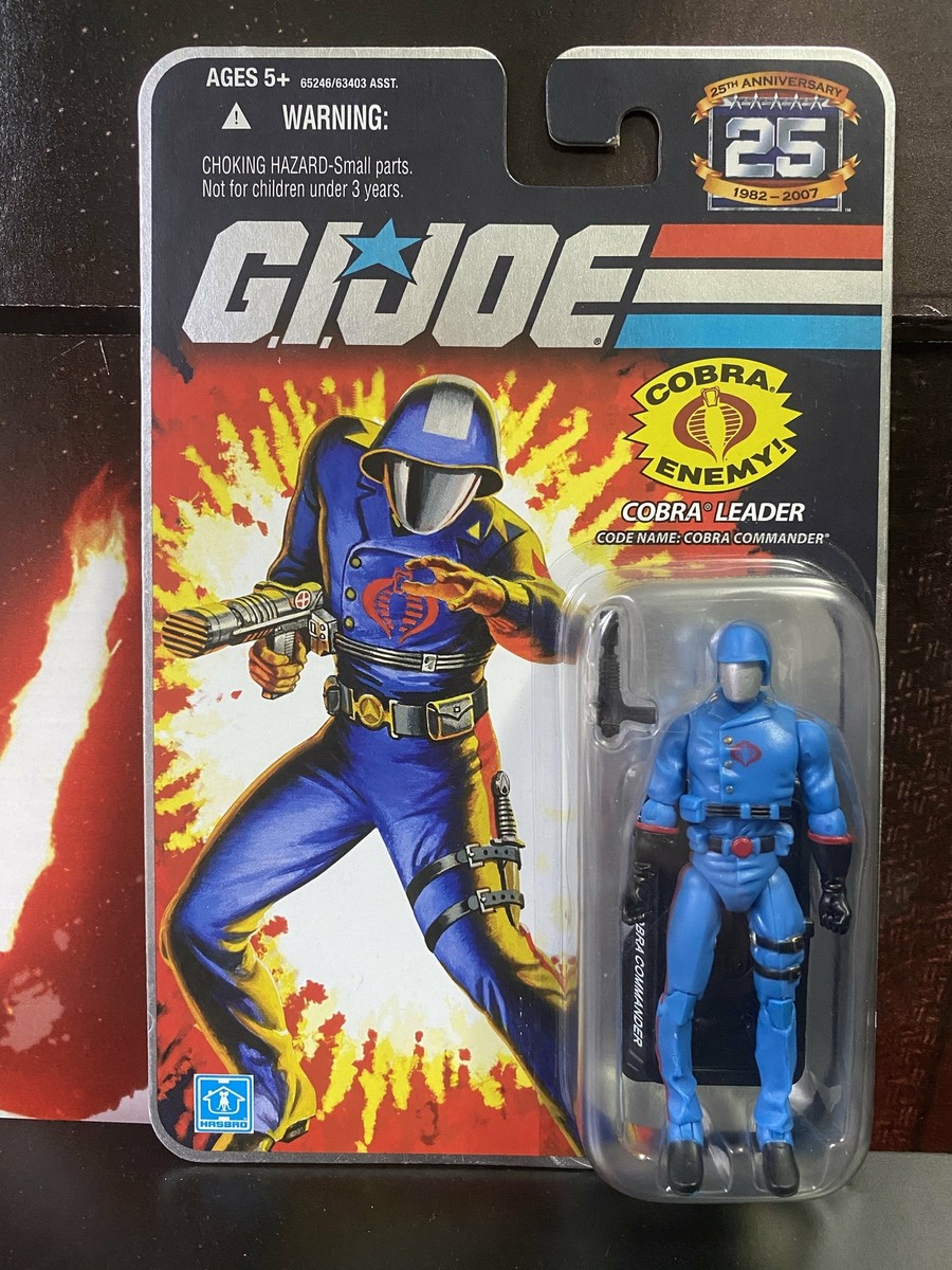 GI Joe Cobra Commander Leader 25th Anniversary Retro Collection