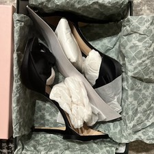 Kate Spade New York Bridal Bow Black Womens 9.5 B NIB
