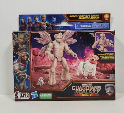 Marvel Guardians Of The Galaxy Vol. 3 Groot Marvel's Cosmo Marvel's Rocket F7367