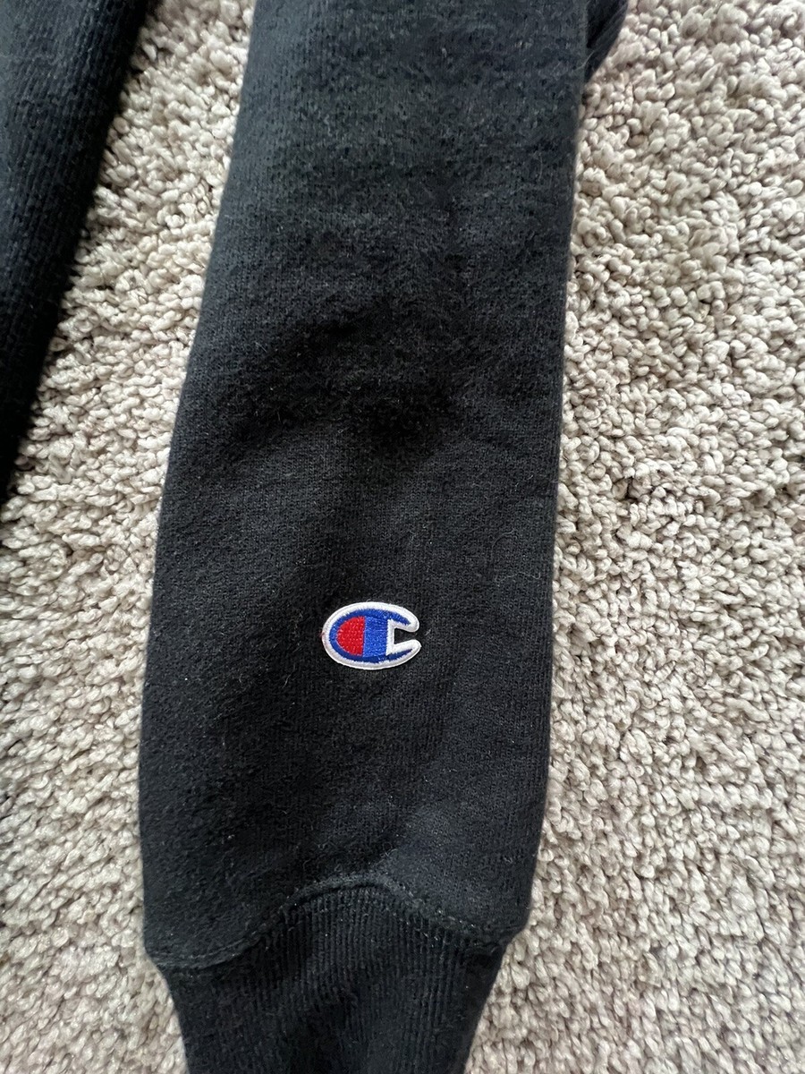 【希少】90s champion reverse weave Black L Vintage 90s Champion Reverse Weave Sweatshirt Champion