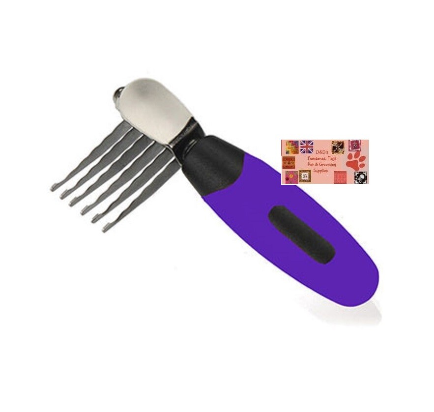Pro Pet Grooming MINI DEMATTING TOOL Comb De-matter MAT Removal Breaker ...
