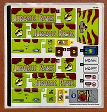 NEW LEGO | Sticker Sheet for Set 76956 T-Rex Breakout - Jurassic Park