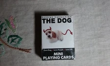 Bicycle Artlist Collection The Dog Mini Playing Cards Pet Animal 2010 NIP