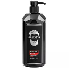 Gummy Professional Shave Gel Bloom 1000ml For All Skin Types Barber Beard Razor