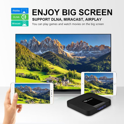 2024 Smart TV Box Stream Player TX3 Mini Android 10.0 TV Box 2GB+16GB Quad Core - Imagen 5 de 14