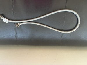 Watts 48” Braided Stainless Steel Washing Machine Connector 3/4" Hose X 3/4"